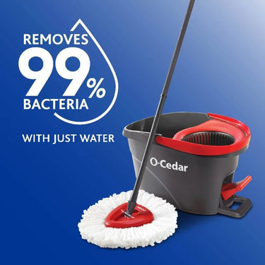 O - Cedar EasyWring Microfiber Spin Mop System - InspiredGrabs.com